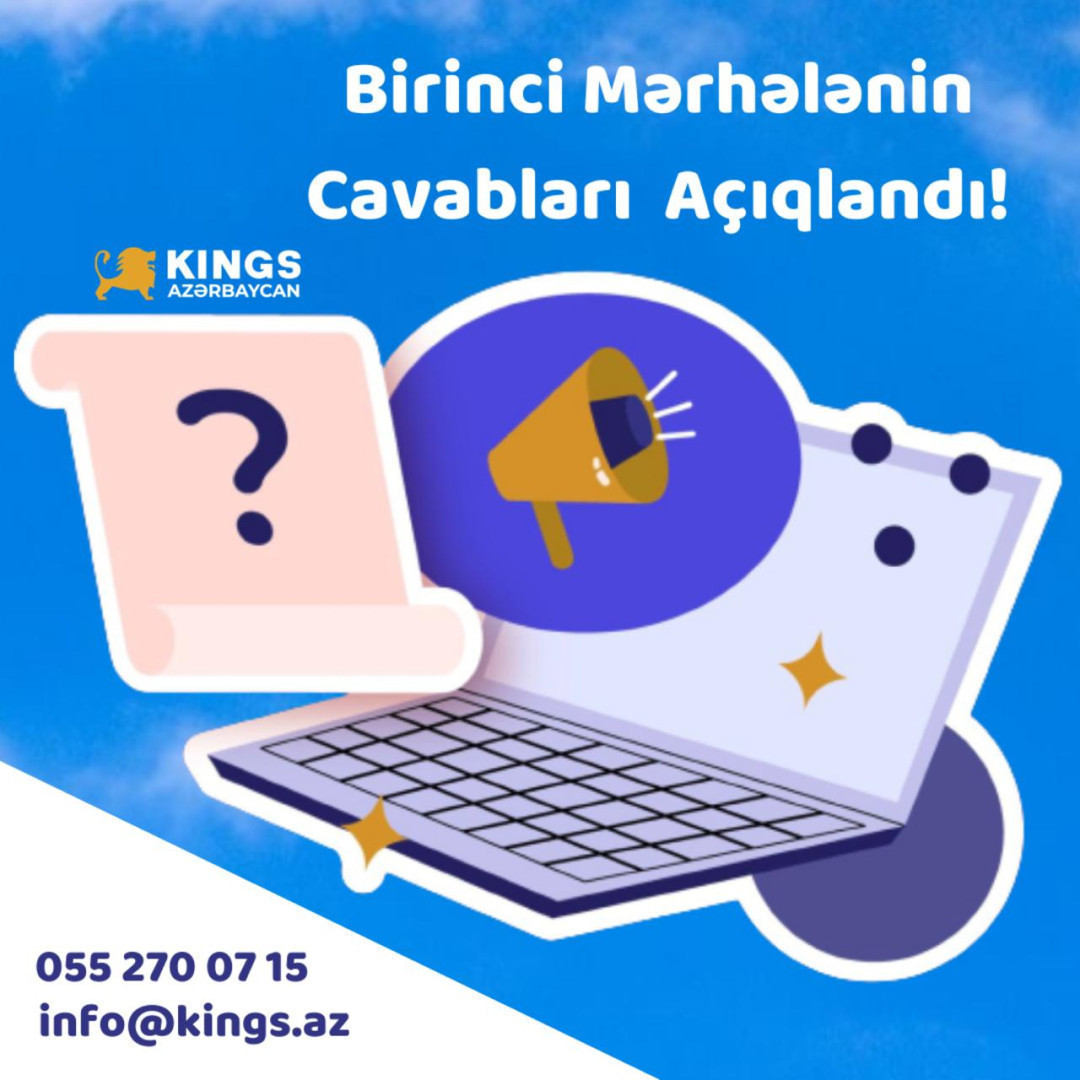 Nəticələr Açıqlandı!