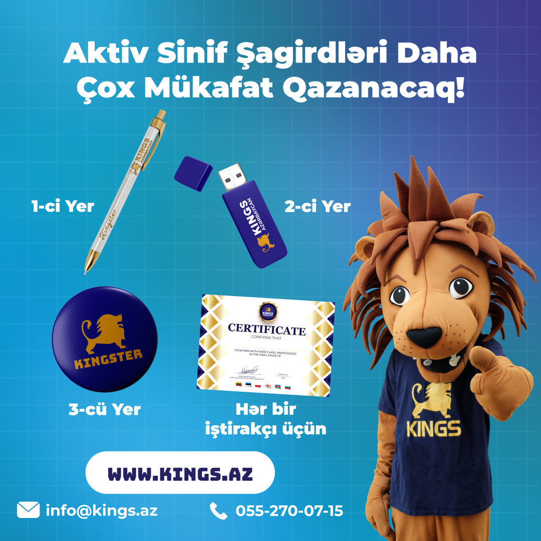 KINGS Olimpiadasında Aktiv Sinif Fərqi!